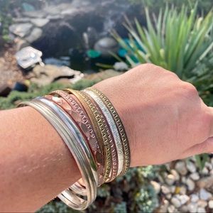 Haute Hippie Stacked Bangle Bracelet Bundle Set